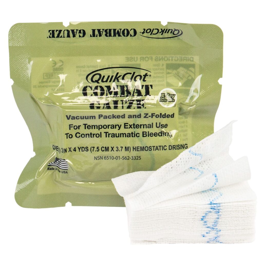 QuikClot Z Fold Vacuum Packed Combat Gauze