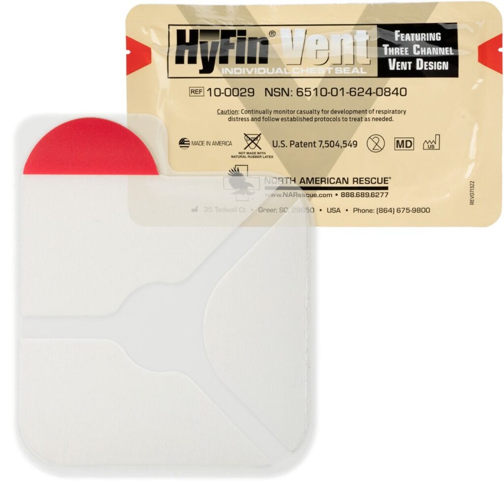 HyFin Vent Chest Seal Individual