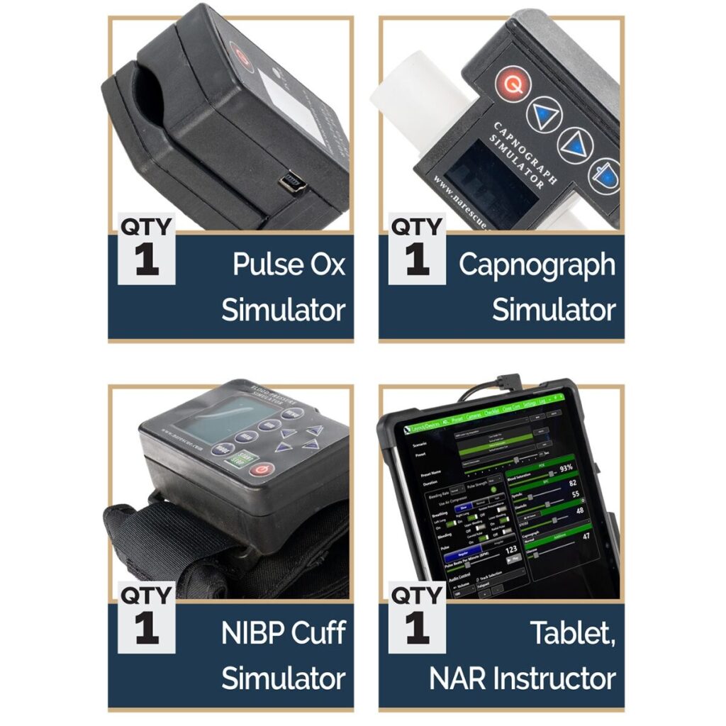 Patient Monitoring Suite with NAR S Control Tablet