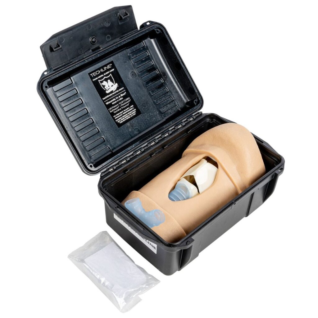 Techline Trauma Cric in a Box Simulator